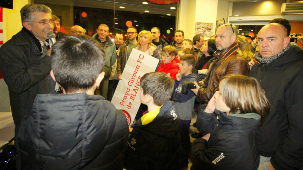 Inauguració de la «Penya Gironina de Blanes»