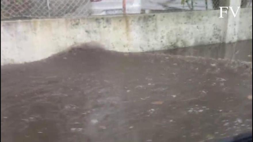 Inundaciones en Cangas