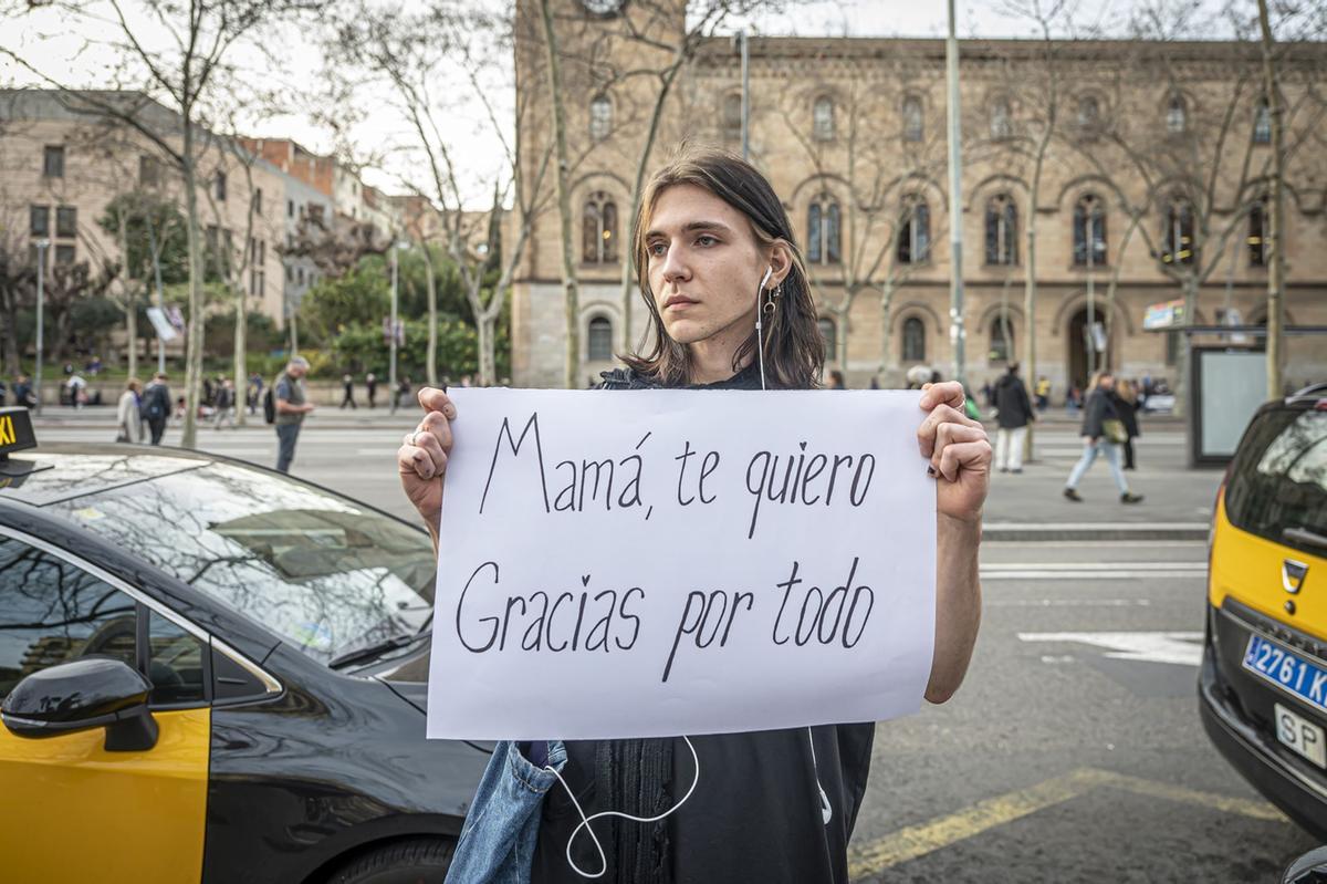 Manifestación del 8M en Barcelona