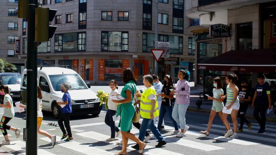 La segunda fase de los “Camiños Escolares Seguros” la ejecuta la empresa Covsa