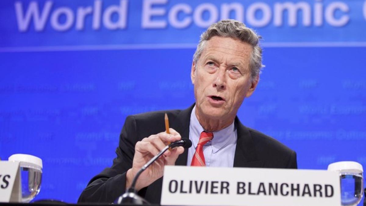 El economista jefe del Fondo Monetario Internacional (FMI), Olivier Blanchard