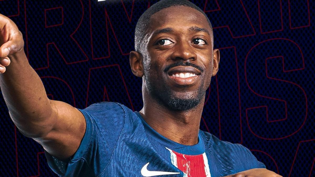 Dembélé, héroe del PSG en la final de la Supercopa de Francia