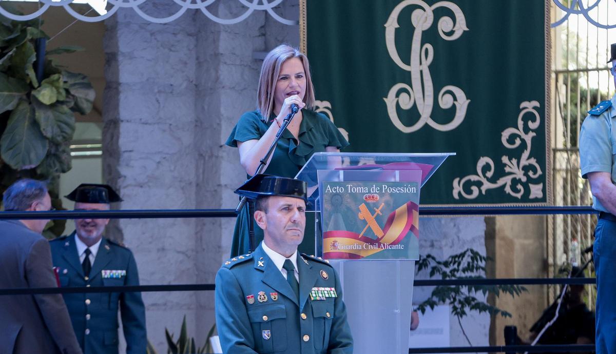 Toma de posesión de Francisco Poyato Sevillano como jefe de Comandancia de la Guardia Civil de Alicante