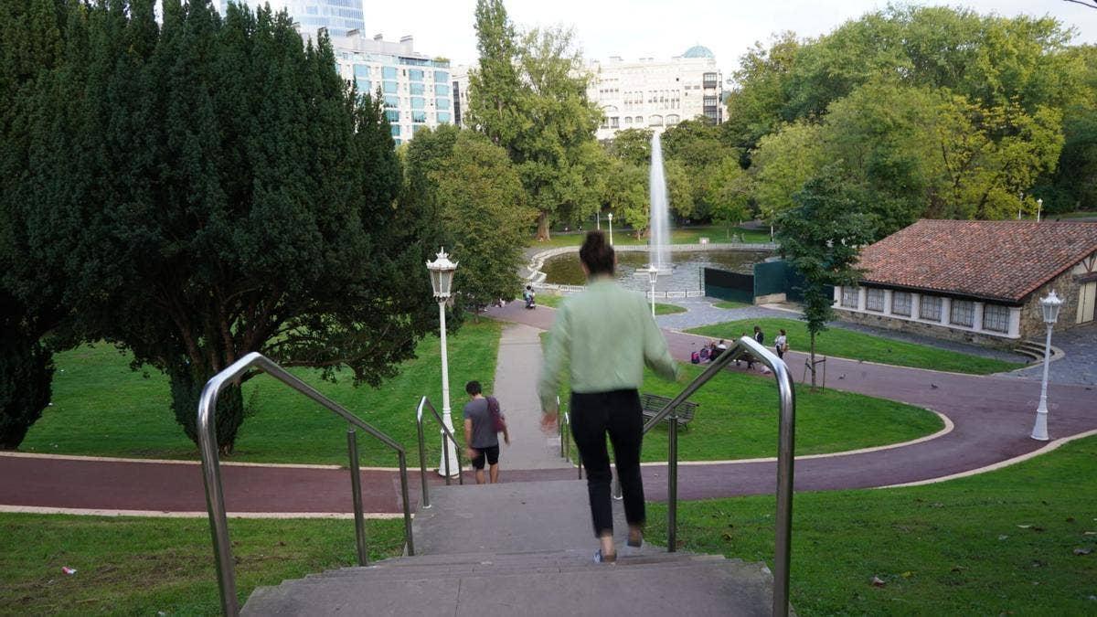 La pelea se produjo en el bilbaino Parque de Doña Casilda.