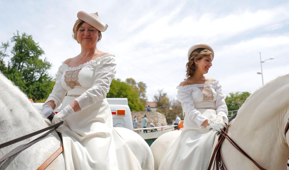 Último día de la Feria de Abril en València