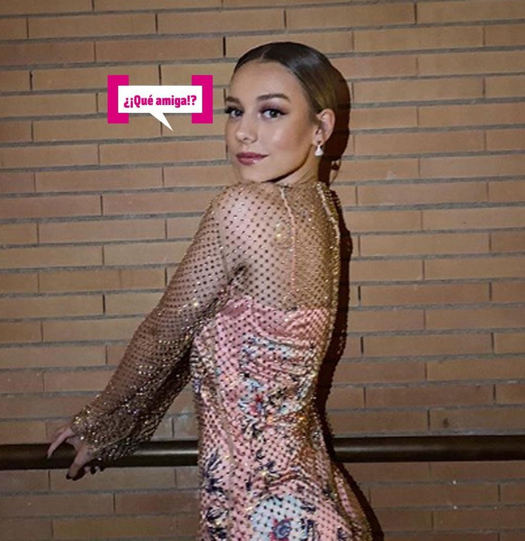 Ester Expósito con frase de La Veneno