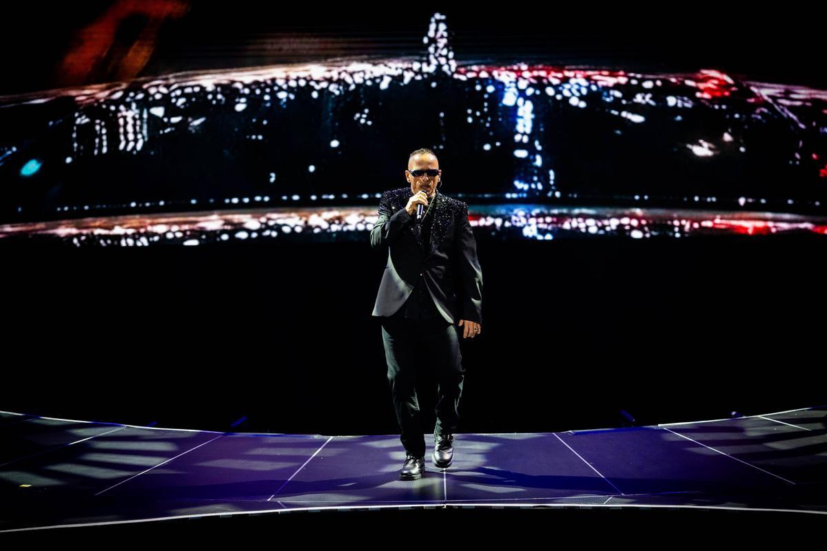 Eros Ramazzotti en el Palau Sant Jordi.
