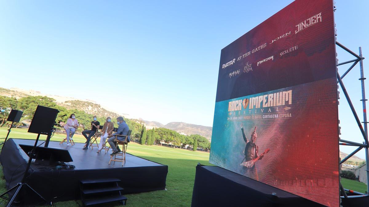 Presentación del Rock Imperium de Cartagena