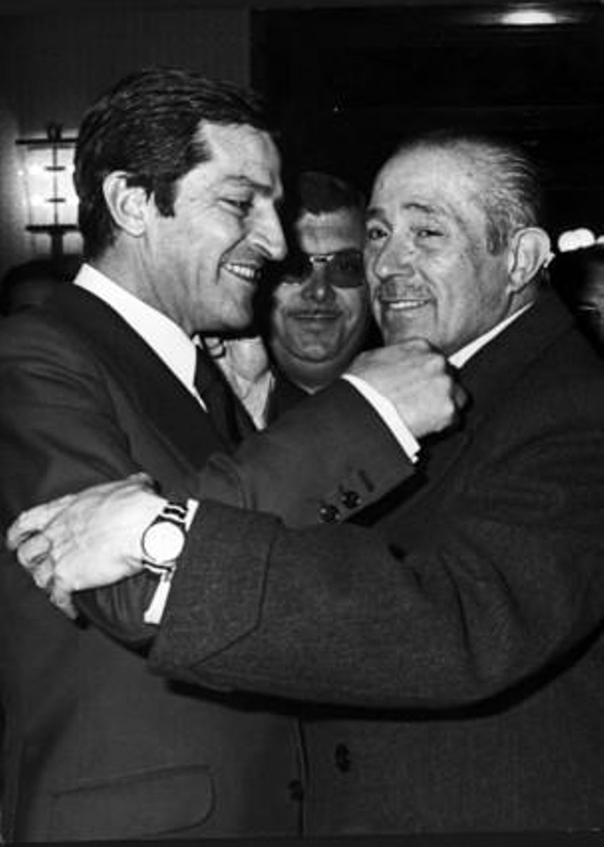 Suárez i l’expresident Carlos Arias Navarro.