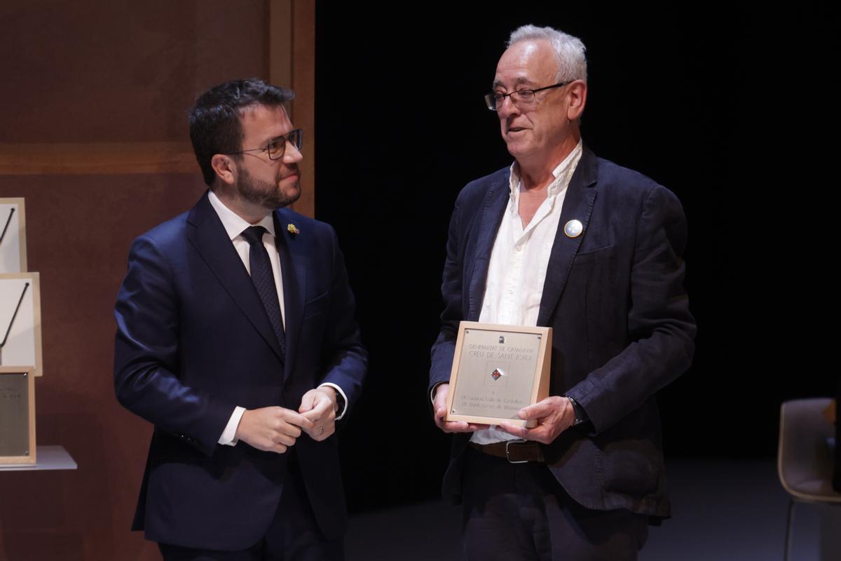 Els Estopa, premiats amb la Creu de Sant Jordi 2022.