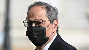 El presidente de la Generalitat, Quim Torra