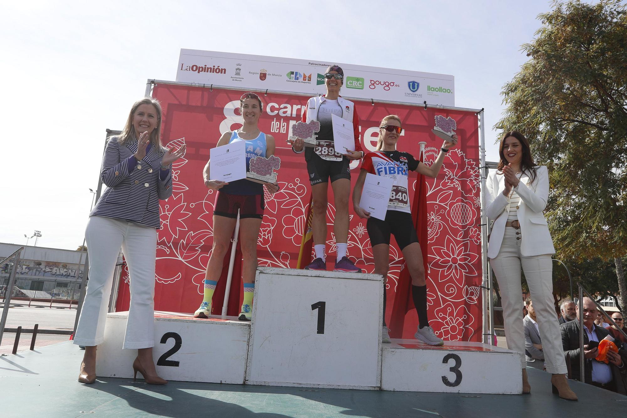 Carrera de la Mujer Murcia: Entrega de premios