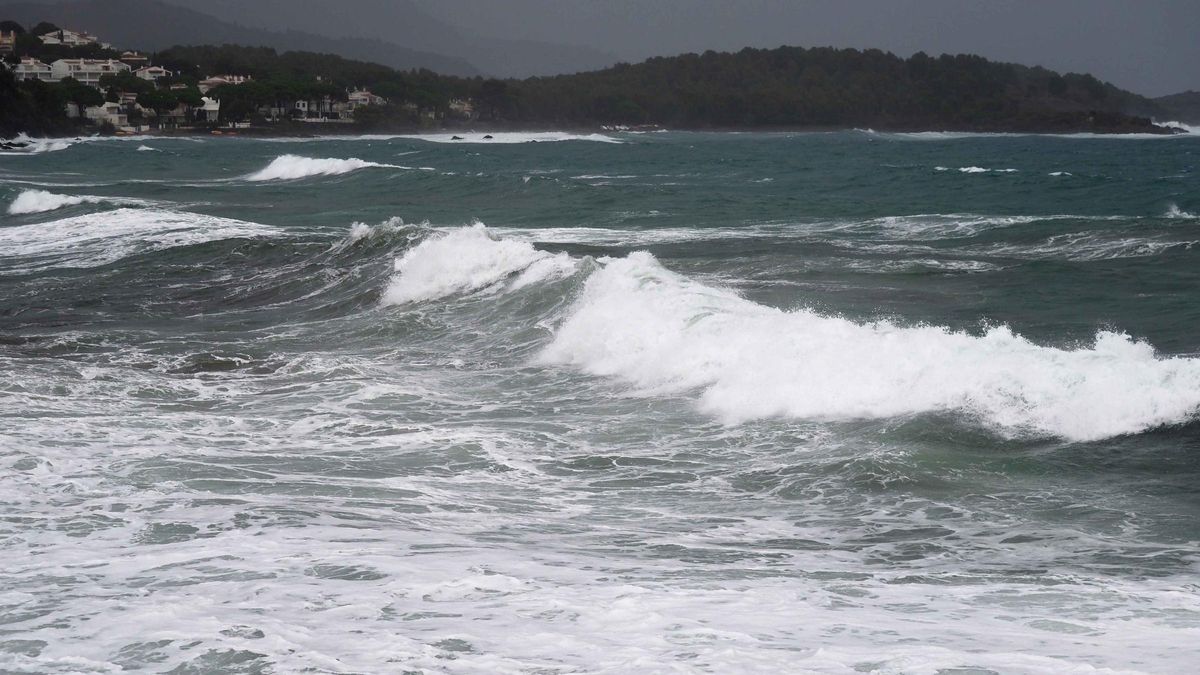 Temporal a Llançà.