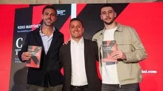 Joan Garcia, en la presentación del libro del exfutbolista Keko Martínez