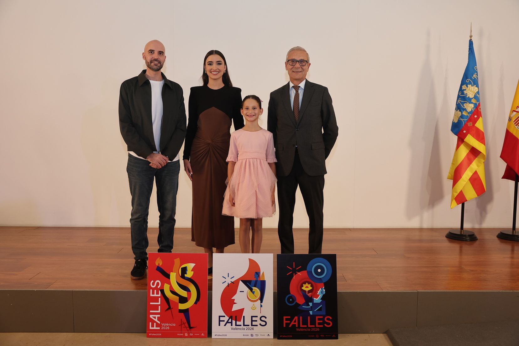 Presentación de la Imagen Gráfica de las Fallas 2026, en imágenes