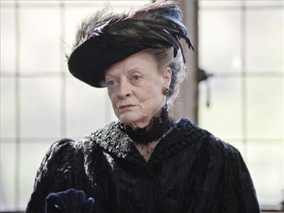 Maggie Smith en Downton Abbey