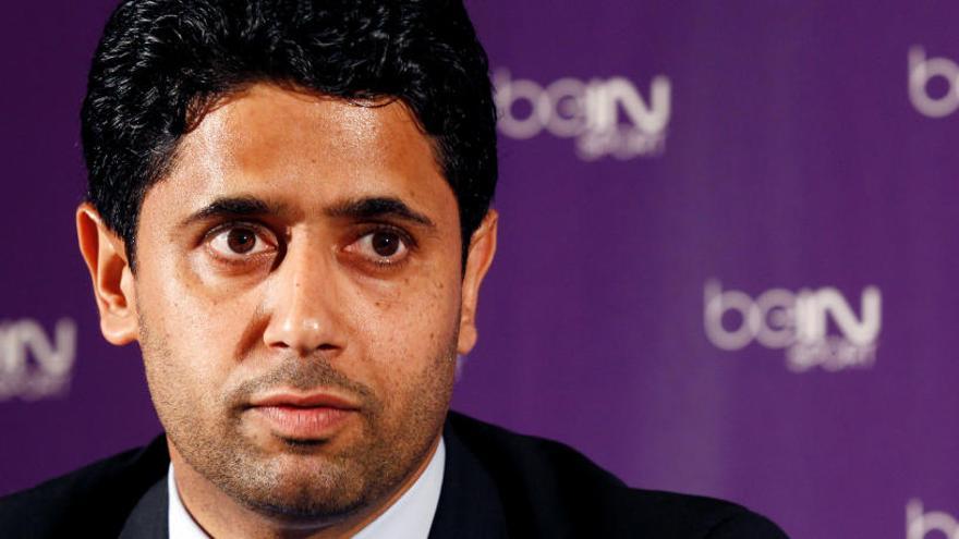 Nasser Al-Khelaïfi, presidente del PSG.