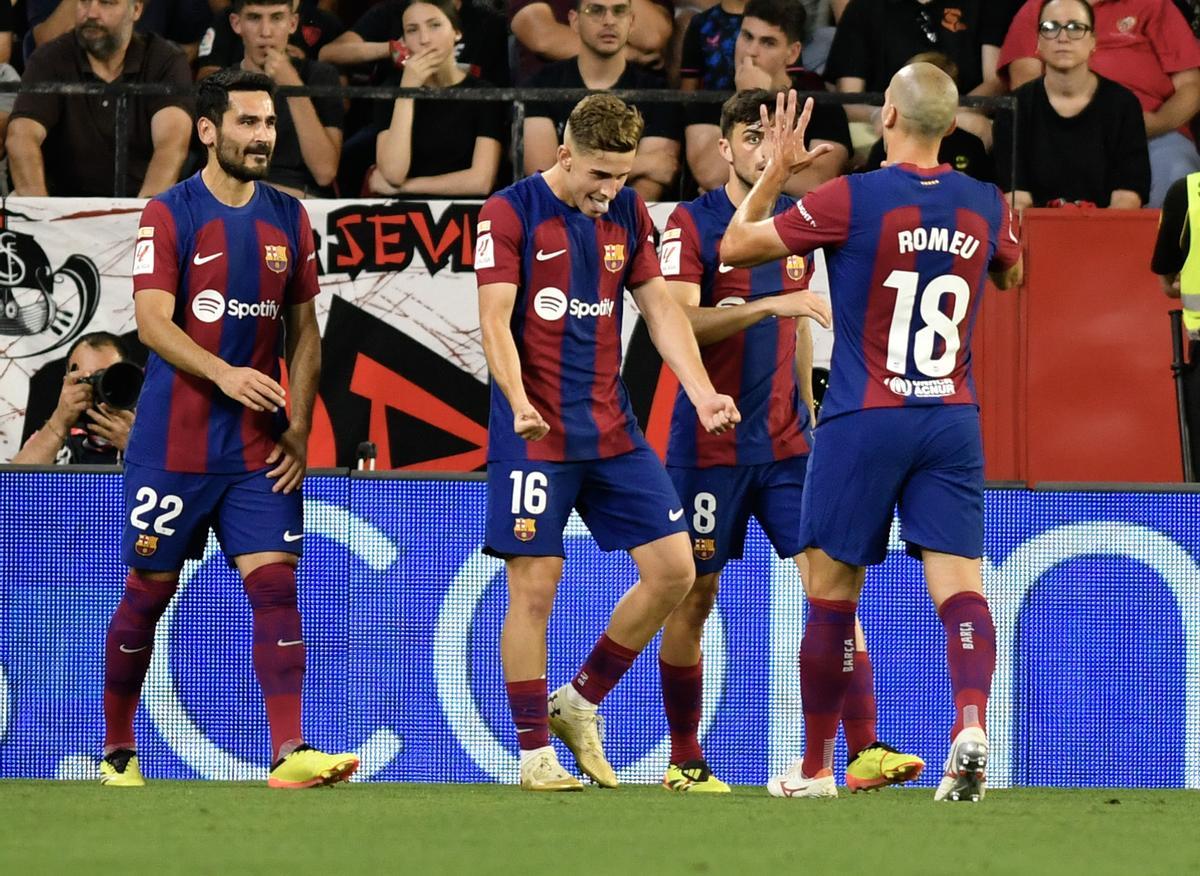 El 1x1 del Barça ante el Sevilla