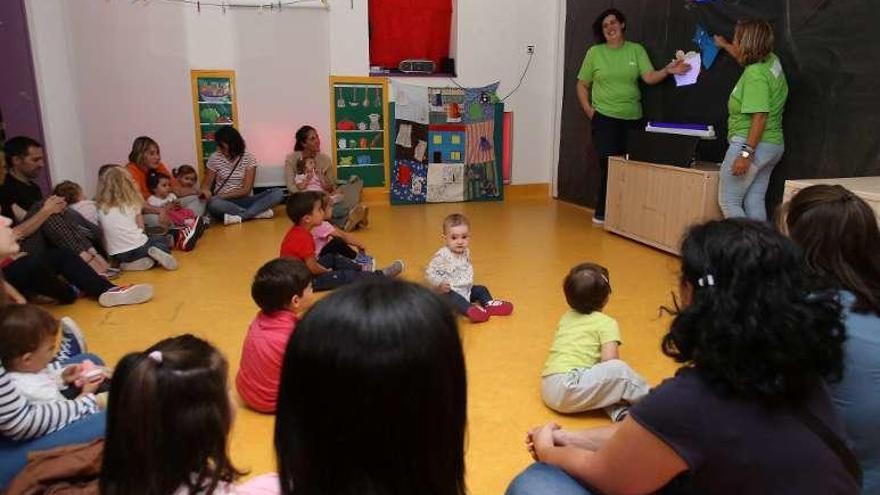 Inicio de las clases en la guardería de Silleda. // Bernabé/Gutier