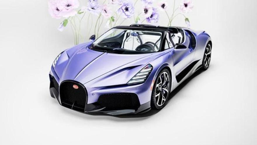 Bugatti W16 Mistral Caroline’: una edición exclusiva con toque sentimental