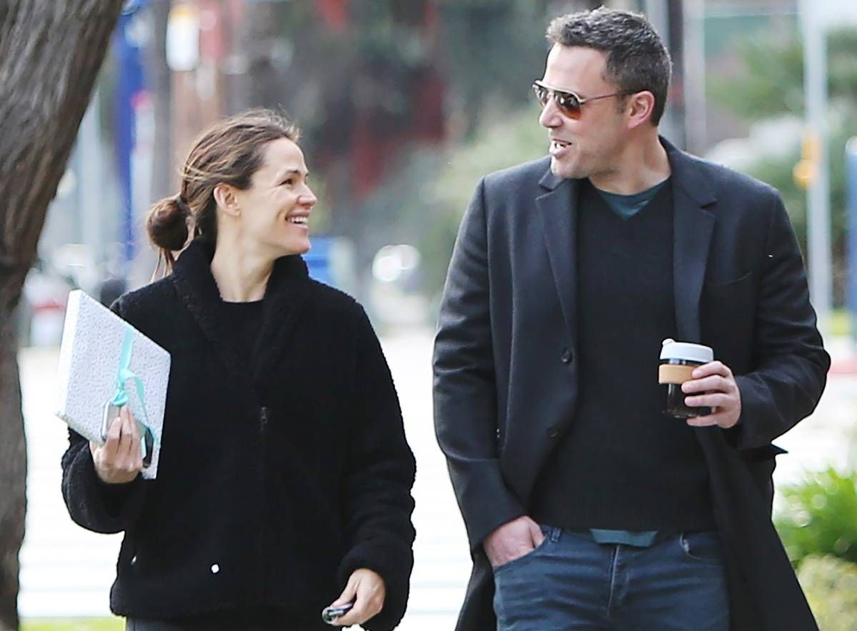 Ben Affleck y Jennifer Garner paseando por Santa Mónica