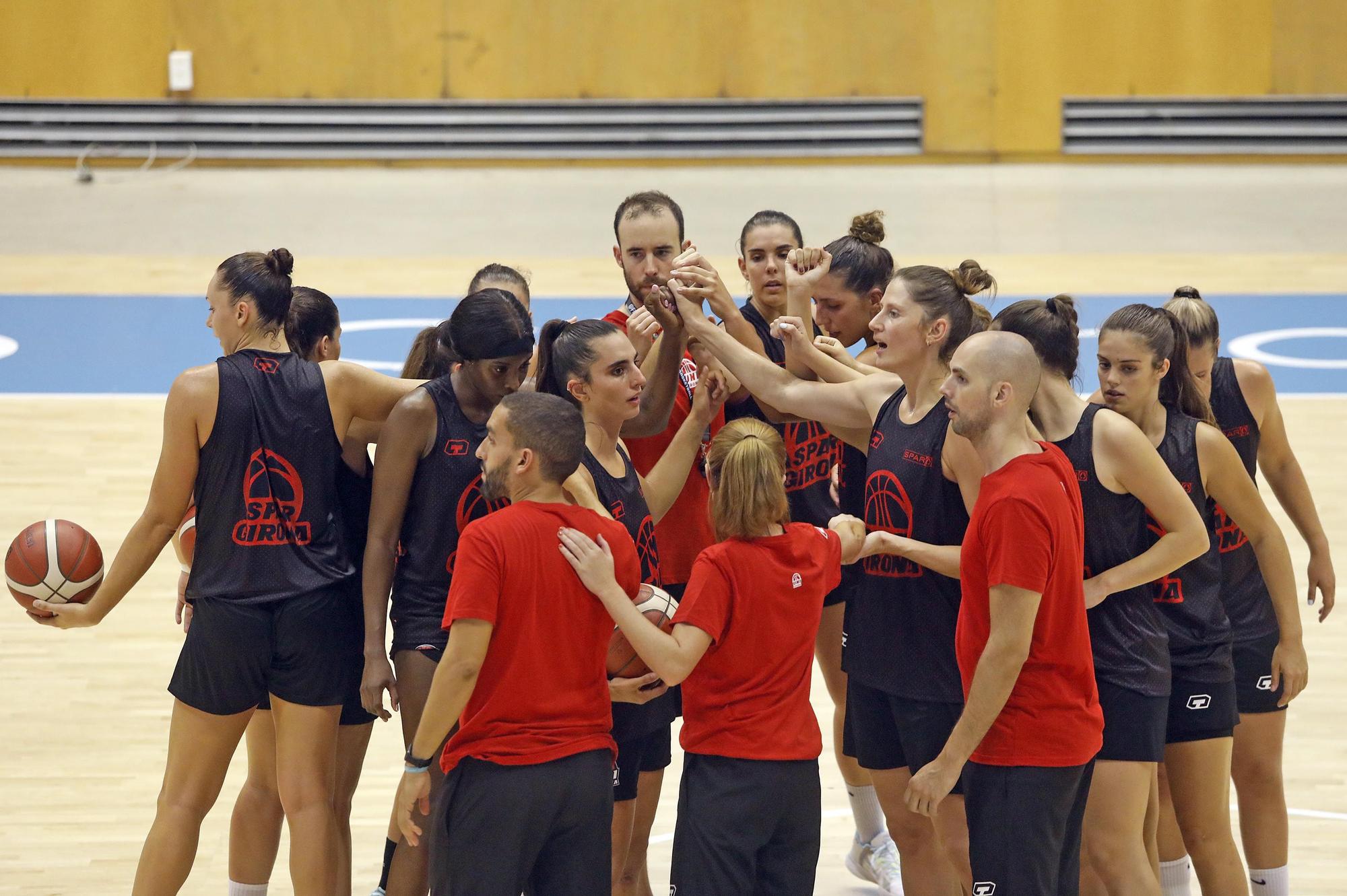 Primer entrenament de l'Spar Girona