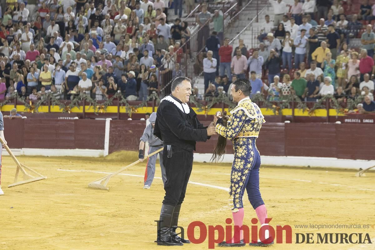 Cuarta corrida en la Feria Taurina de Murcia (Castella, Manzanares y Ureña)