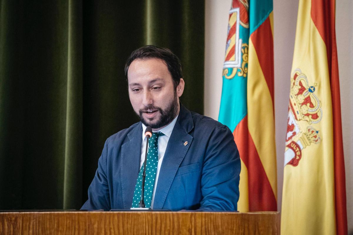 Sergio Toledo es el portavoz del grupo municipal del PP en el Ayuntamiento de Castelló.