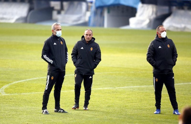 Entrenamiento del Real Zaragoza, 24 de noviembre