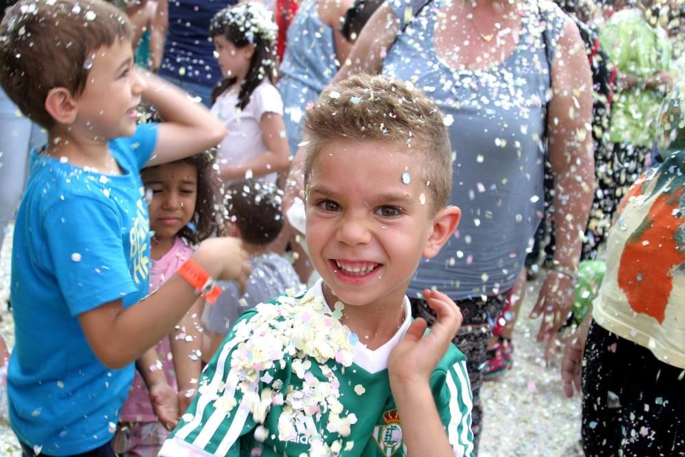 Festa del confeti de la Festa Major Infantil de Sant Joan de Vilatorrada