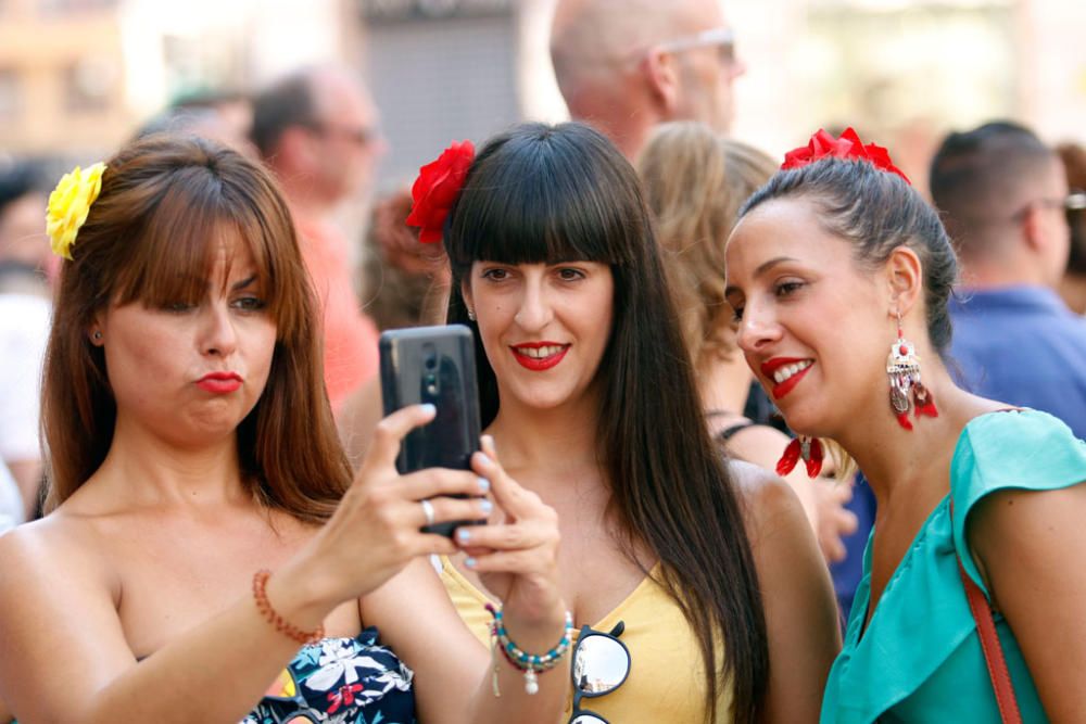 Ambiente en la Feria de Málaga del martes 20 de agosto