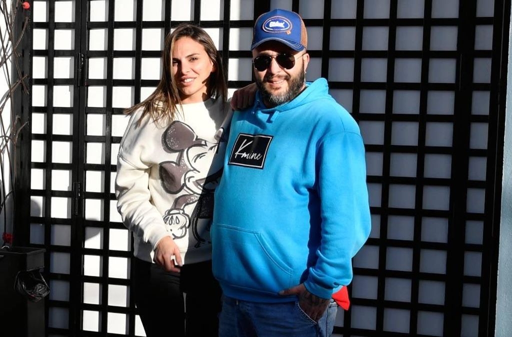 Irene Rosales y Kiko Rivera en Sevilla