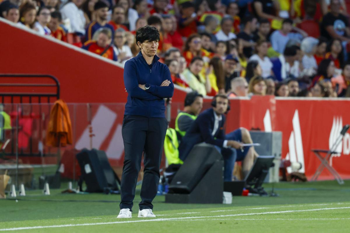 Clasificación para el Mundial de fútbol femenino: España - Inglaterra, en imágenes.