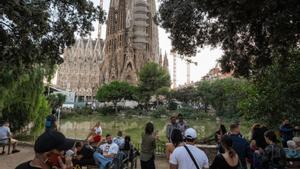 La torre de Jesús suma 142,5 metres a falta de coronar-la amb una gran creu