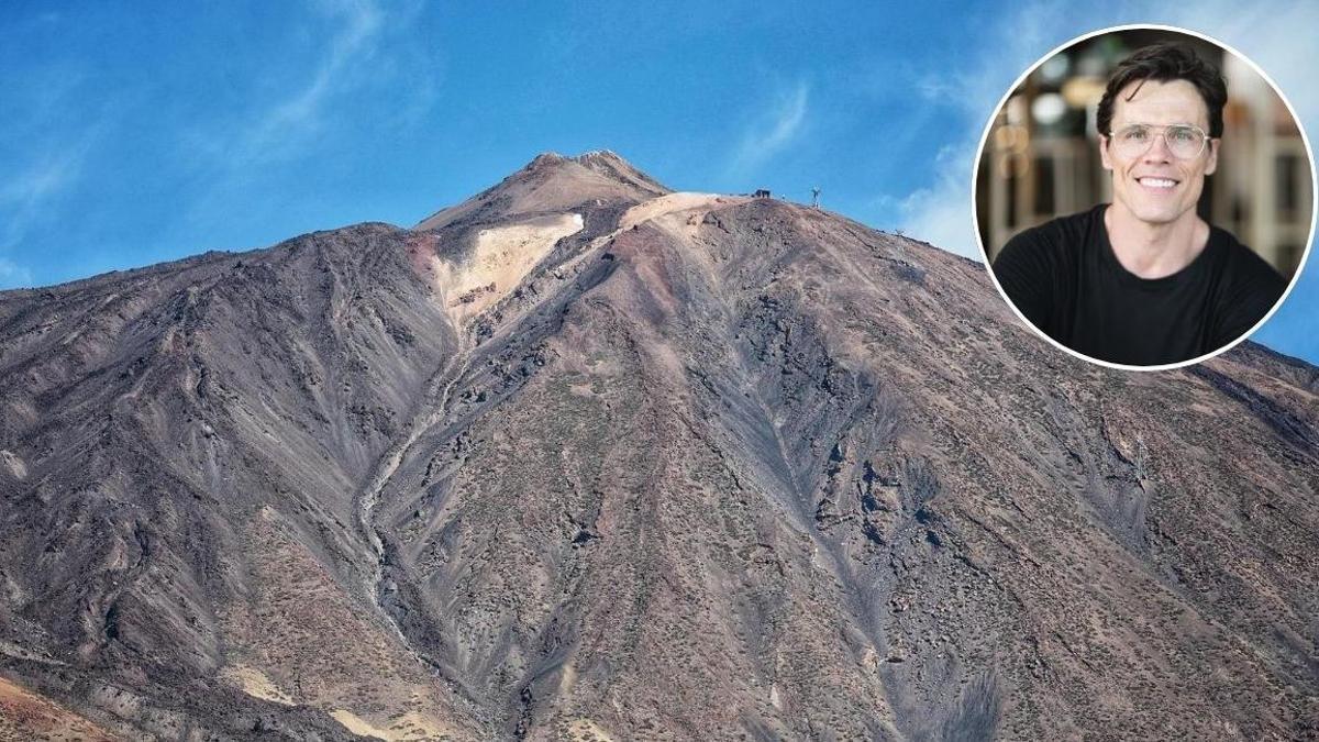 El actor Octavi Pujades se rinde al Teide