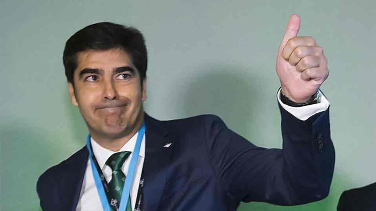 Ángel Haro, presidente del Betis