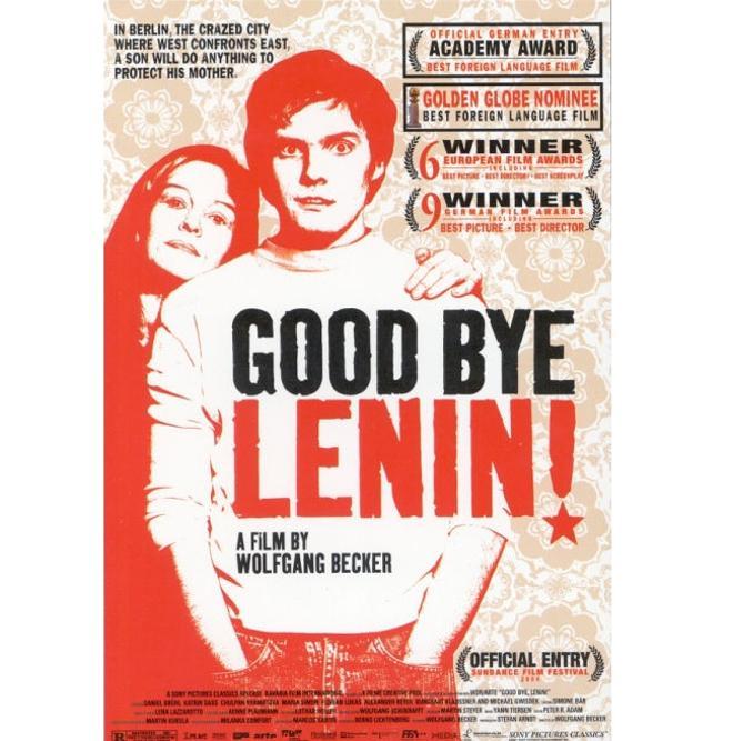 Cartel de la película 'Good bye, Lenin', ambientada en la caída del muro de Berlín