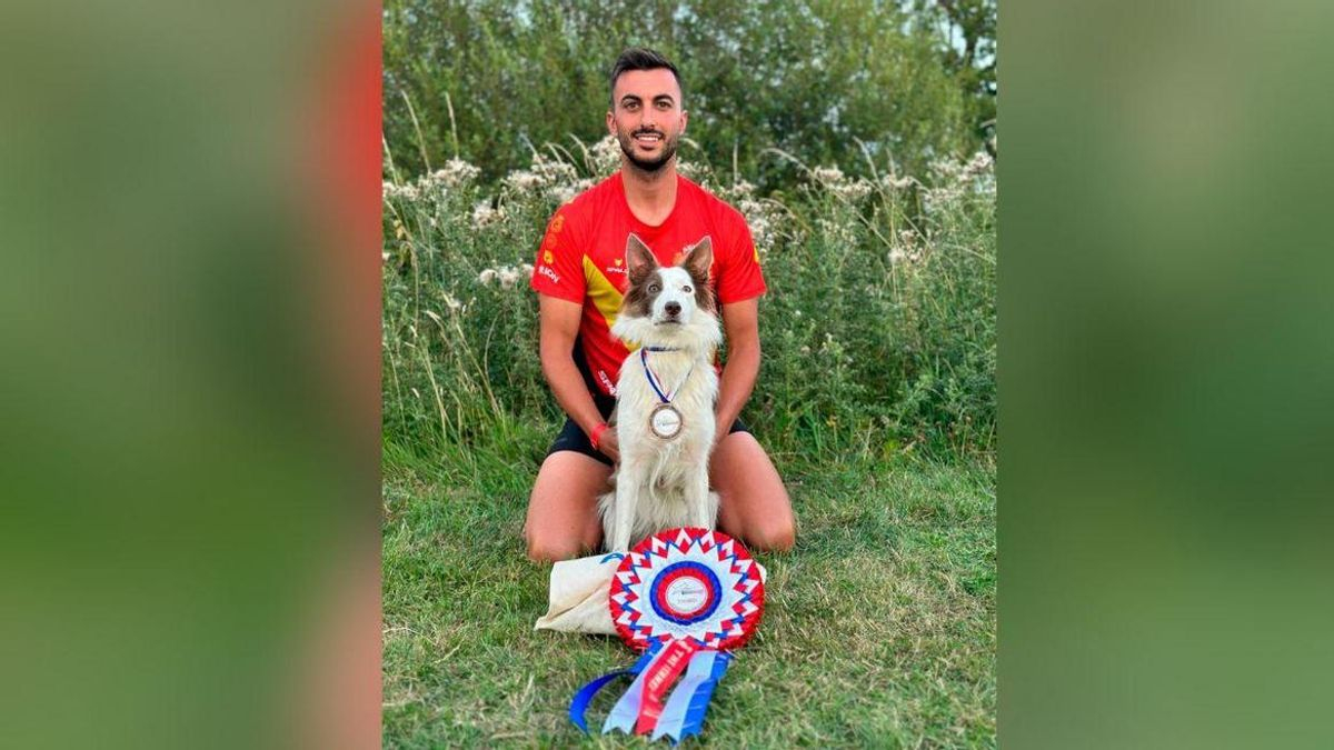 Alejandro Sequieros junto a “Buba”.