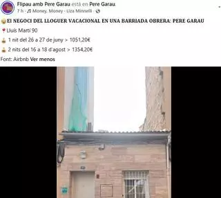 1.000 euros por una noche en Pere Garau: el anuncio que sorprende en Palma