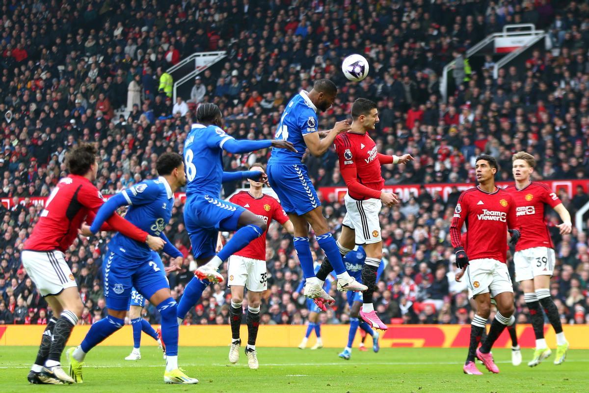 English Premier League - Manchester United vs Everton