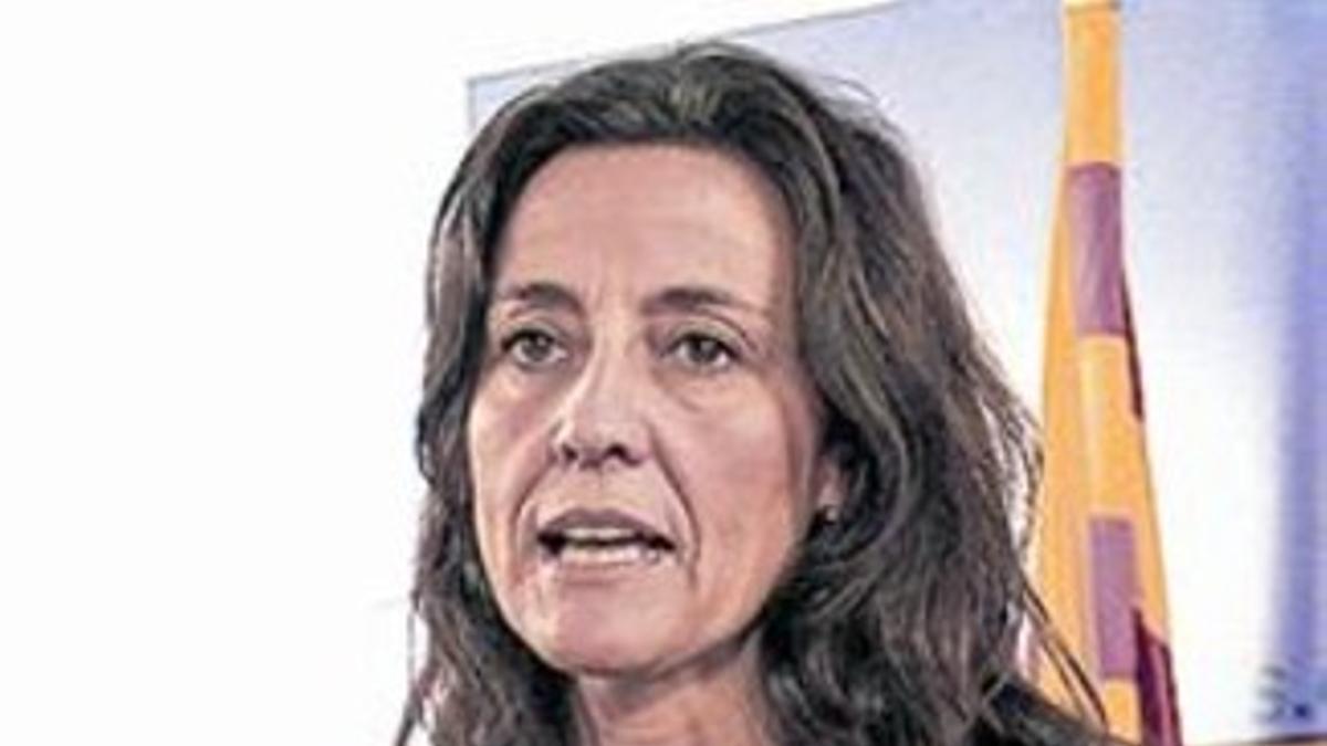 Mercè Conesa, alcaldesa de Sant Cugat y presidenta de la Diputación de Barcelona.