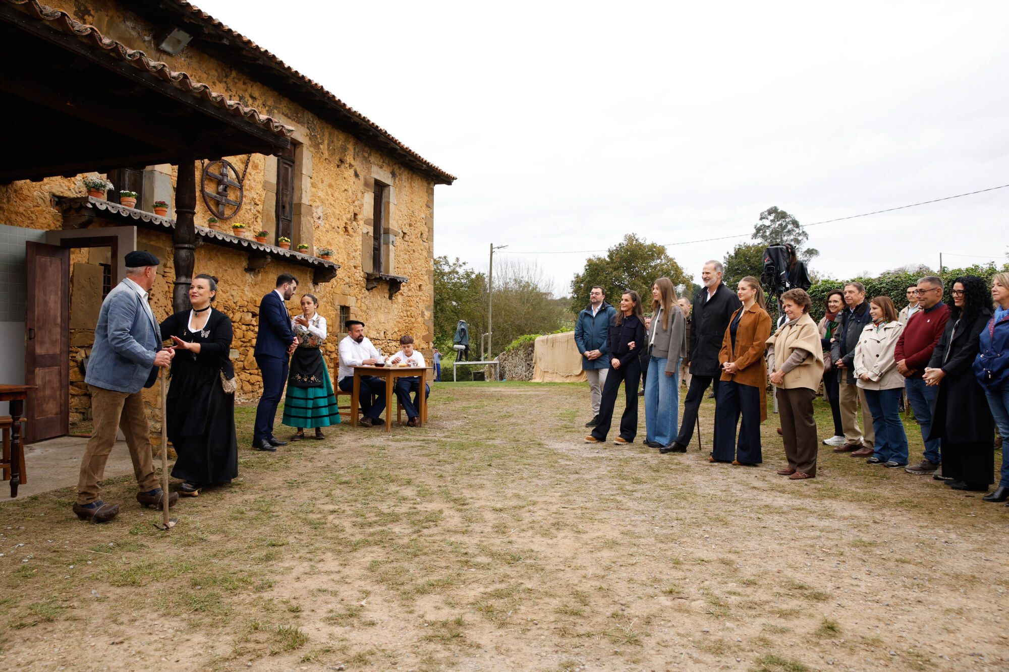  Así fue la visita de la Familia Real a Valdesoto para entregar el premio "Pueblo Ejemplar" de Asturias 2025