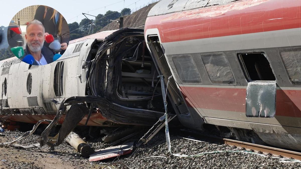 Emil Jonsson, residente en Málaga y superviviente del accidente ferroviario de Adamuz.