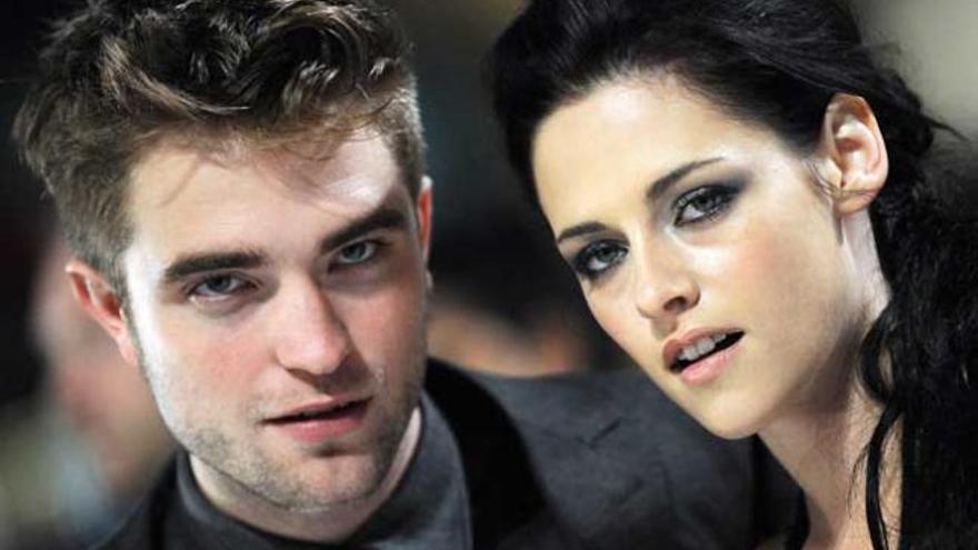 Robert Pattinson y Kristen Stewart.
