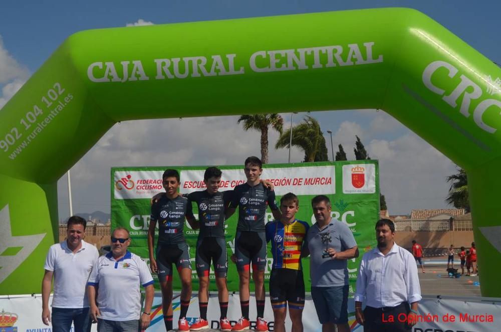 Campeonato Regional de ciclismo en Los Alcázares