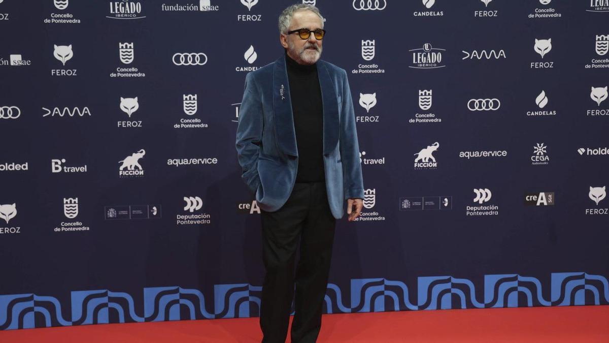 Antonio Durán, Morris, en los últimos Premios Feroz de Pontevedra.