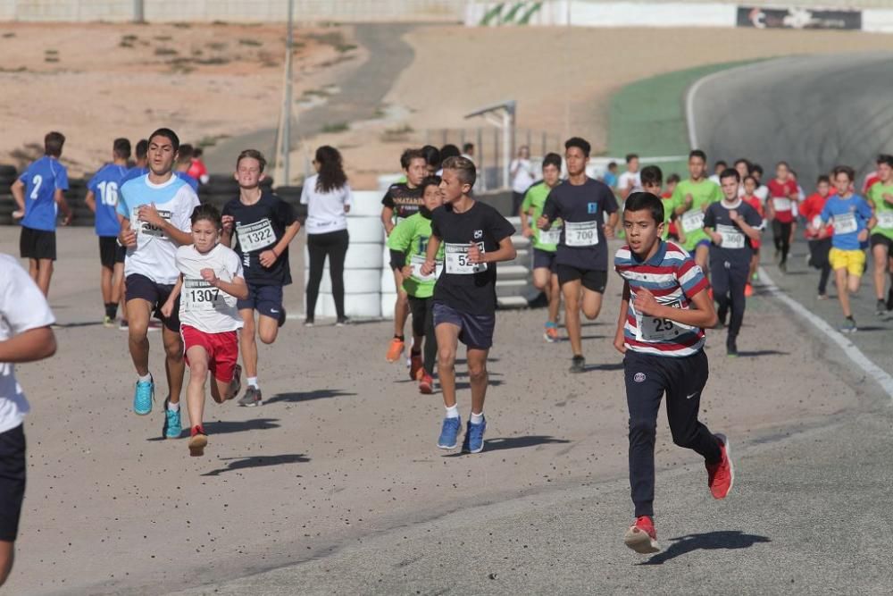 Cross Escolar Cartagena en el Circuito de Velocida