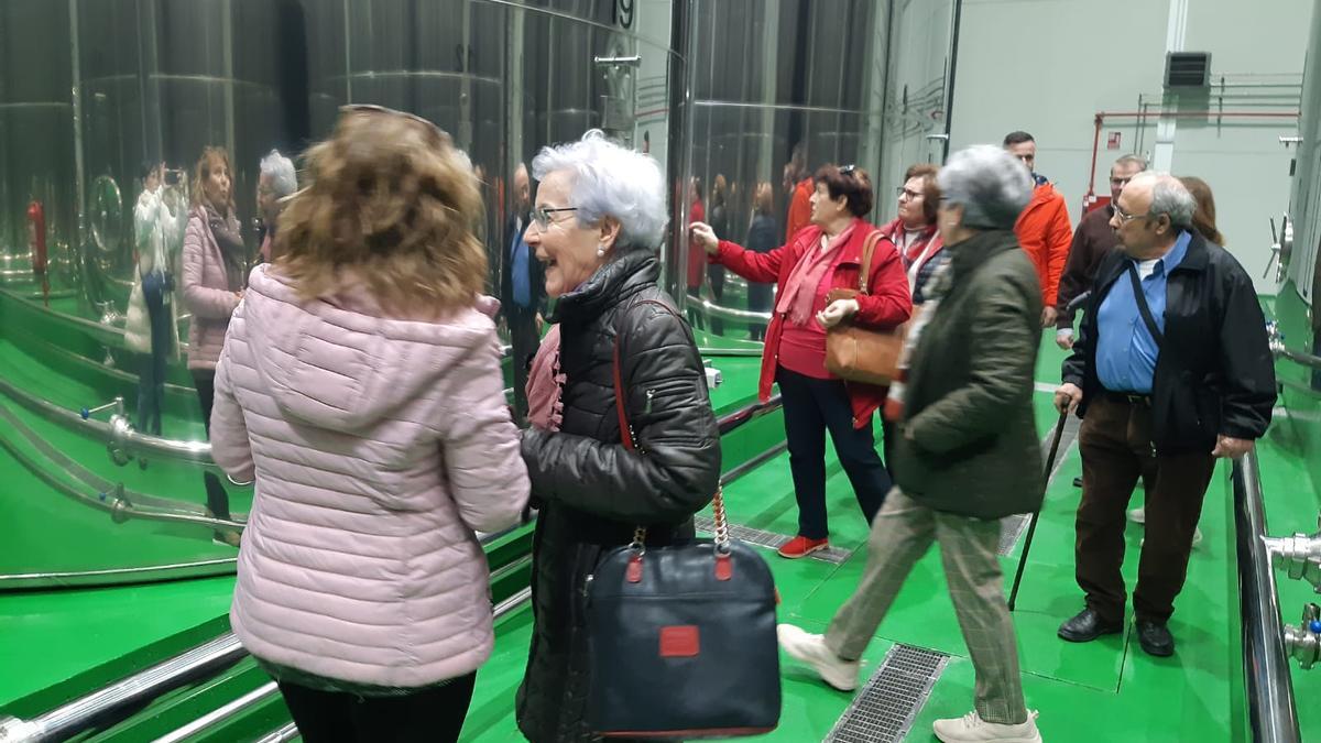 Visita a las almazaras en Cañete de las Torres.