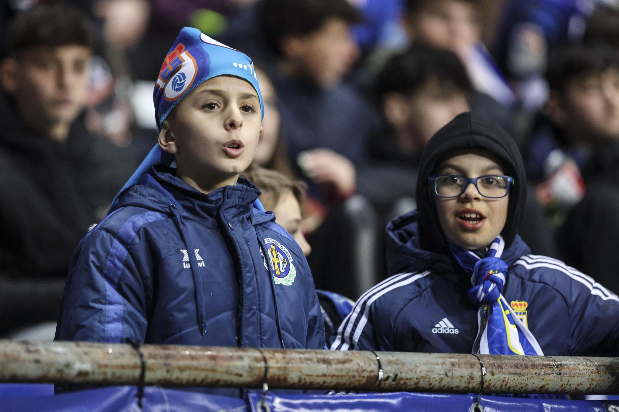 En imágenes: Así fue el Real Oviedo-Villarreal B disputado en el Tartiere