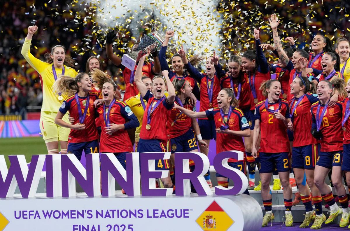 Espanya venç Alemanya i guanyala seva segona Nations League